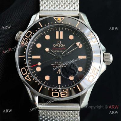 Swiss Copy Omega Seamaster James Bond NO TIME TO DIE Watch ETA2824 Movement